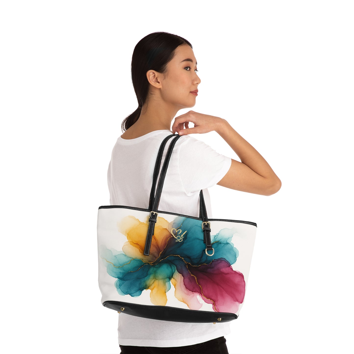 Brittany Rose-2025 Artisan Luxe Collection- PU Leather Shoulder Bag — Wearable Art