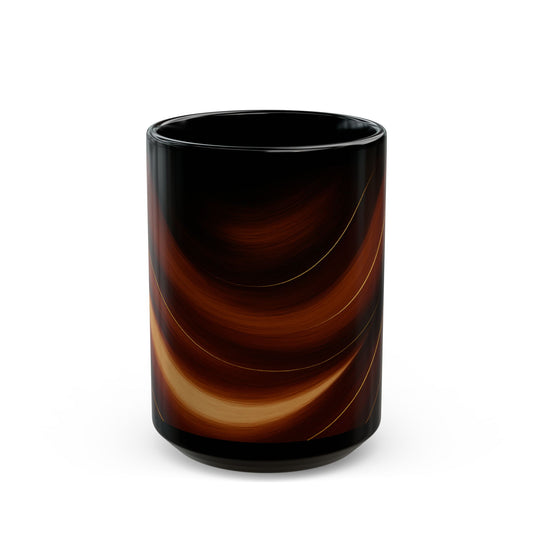 Copper Veil 2-Soulful Collection- Black Mug — 11oz & 15oz