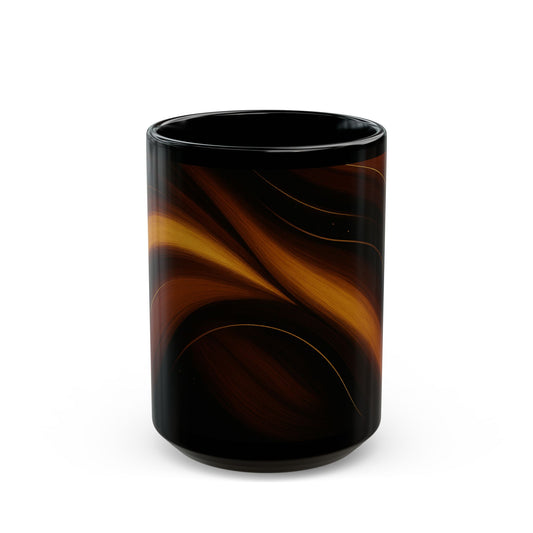 Copper Veil-Soulful Collection-Black Mug (11oz, 15oz)