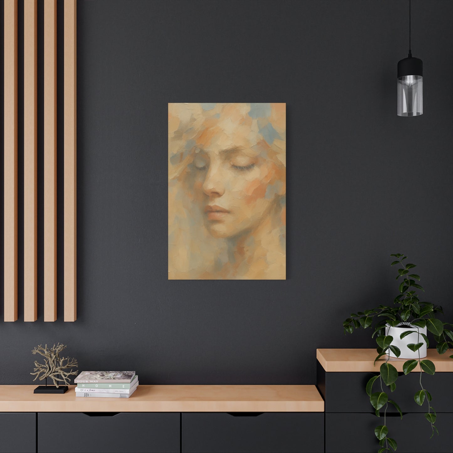 Solitude-Muse Collection -Fine Art Canvas Print