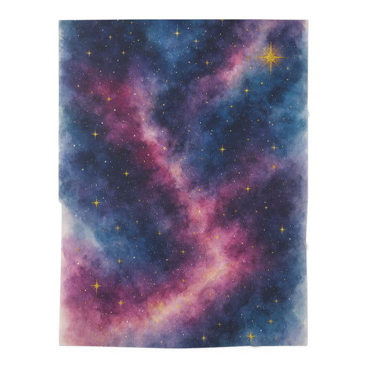Milkyway-Celestial Dreams Collection -Swaddle Blanket - Soft Space-Themed Infant Wrap