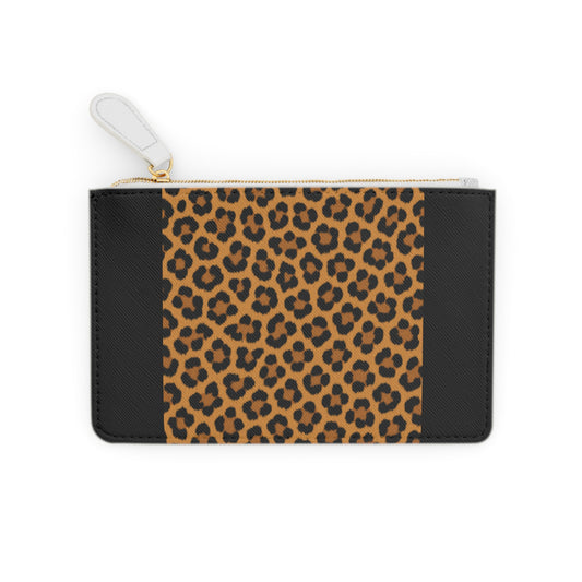 Leopard Print Mini Clutch Bag — Chic Animal Print Wristlet