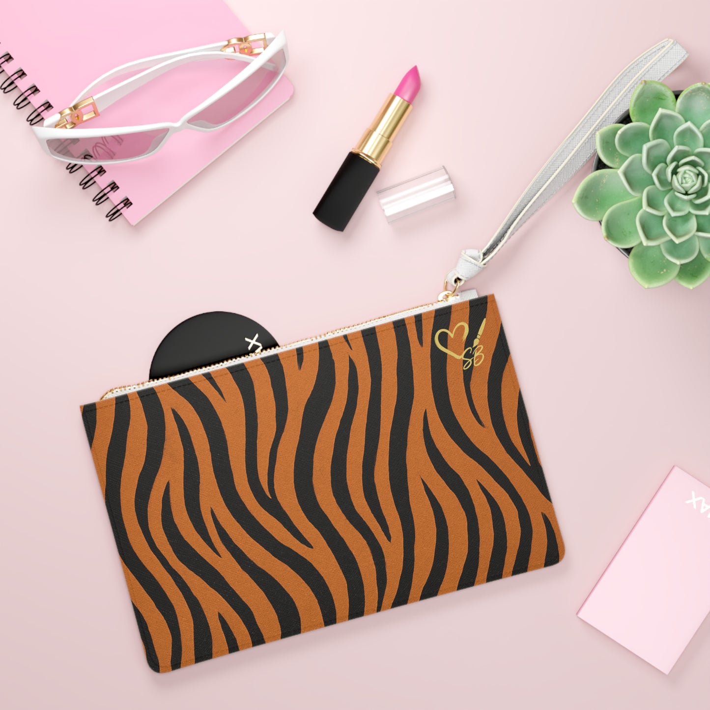 Tiger Stripe -Clutch Bag