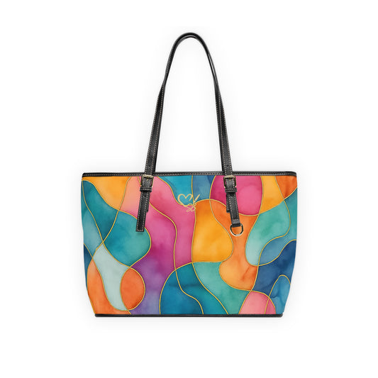 Mia - Artisan Collection 2025 Shoulder Bag Fluid Art by Katherine Bobeck