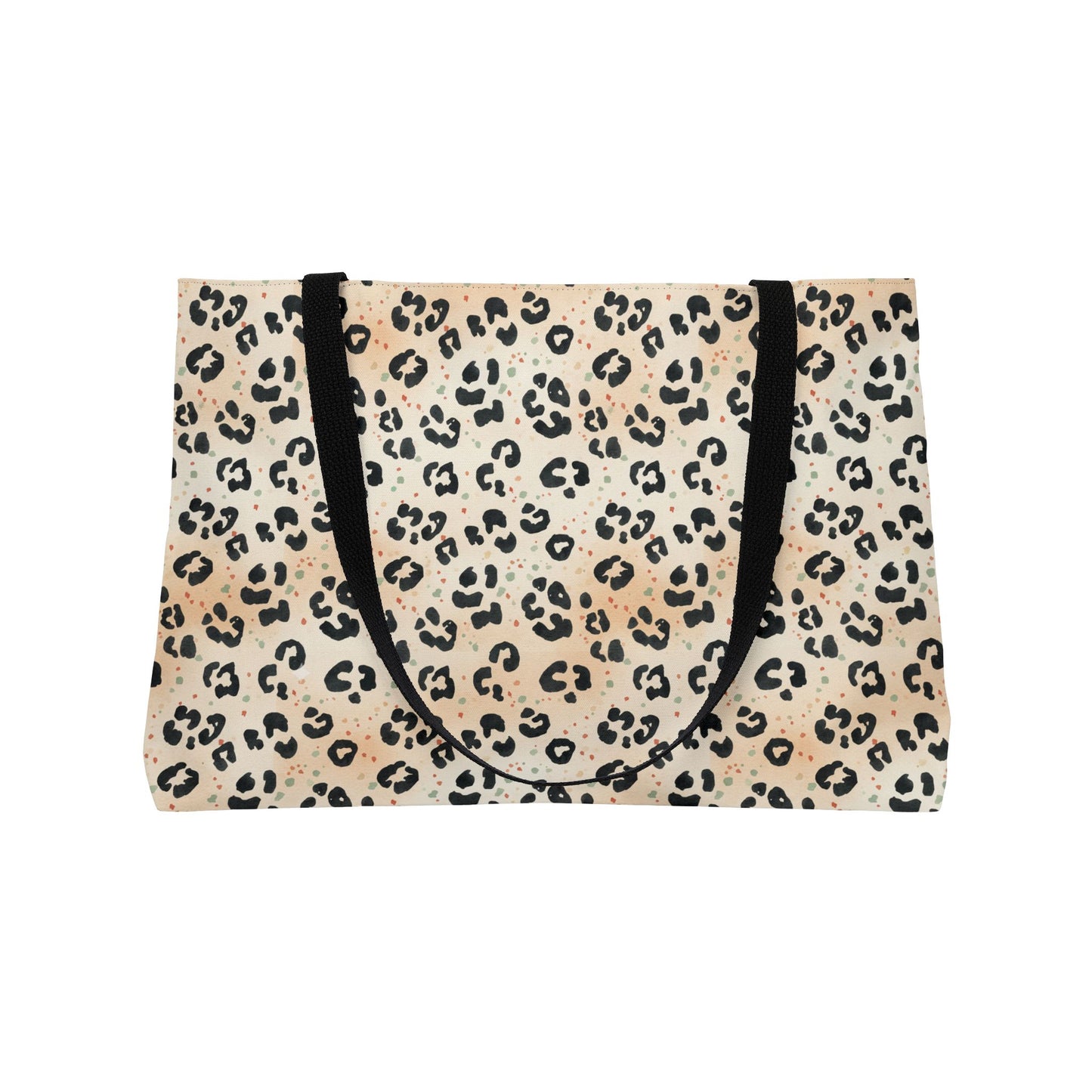 Cheetah-Print Weekender Tote Bag for Travel and Everyday Use