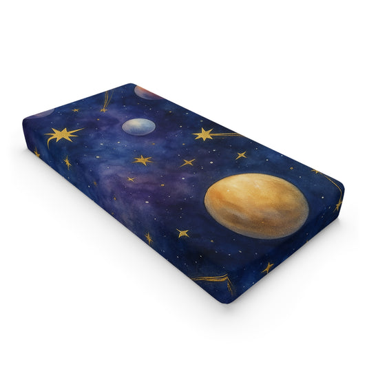 Cosmic Baby-Celestial Dreams Nursery Collection_ Baby Changing Pad Cover