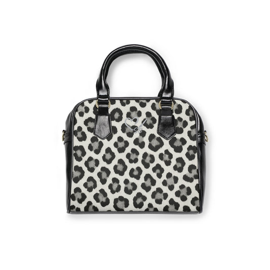 Snow Leopard -Shoulder Handbag