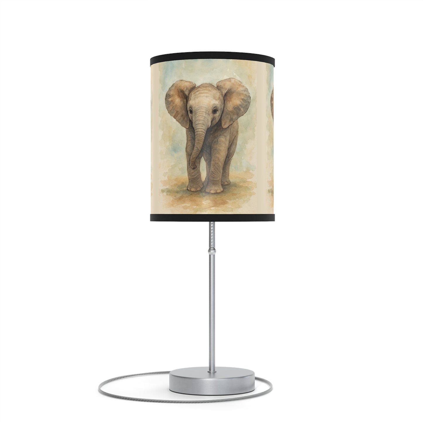 Baby Elephant-Lamp Stand - Baby SafariCollection by Katherine Bobeck