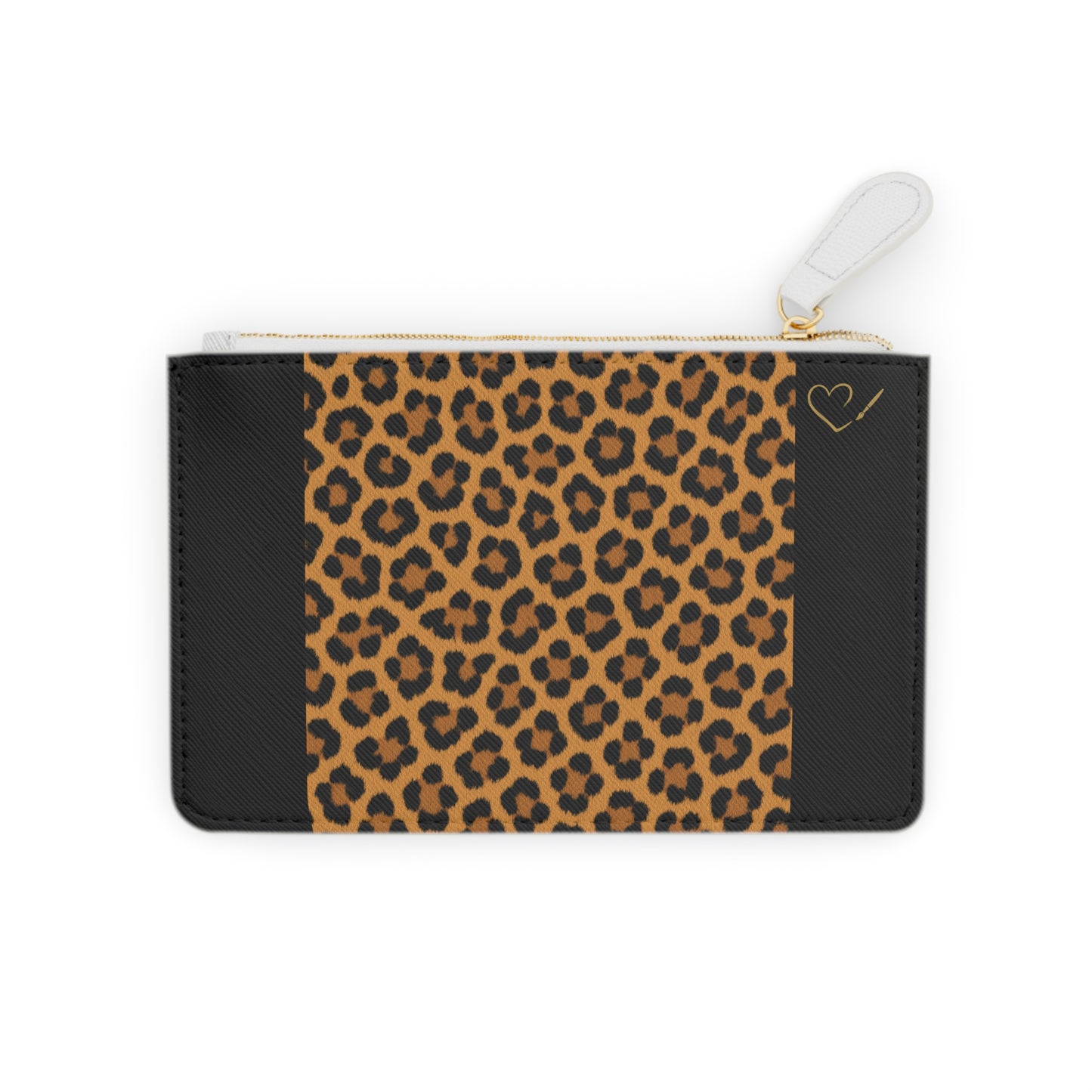 Leopard Print Mini Clutch Bag — Chic Animal Print Wristlet