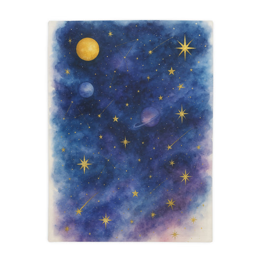 Cosmic Baby-Celestial Dreams Nursery Design by Artist Katherine Bobeck, Soft and Cozy