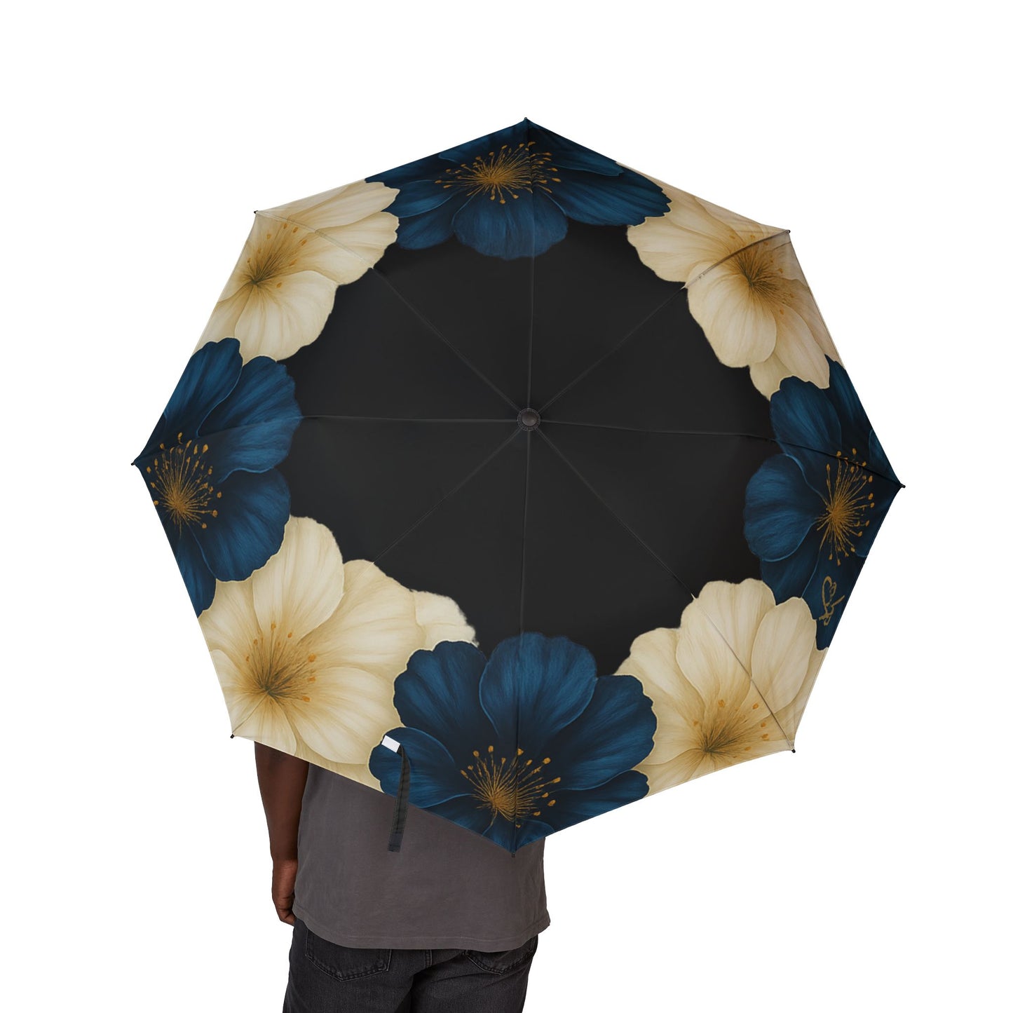 Stella-2025 Artisan Luxe Collection-Floral Compact Umbrella