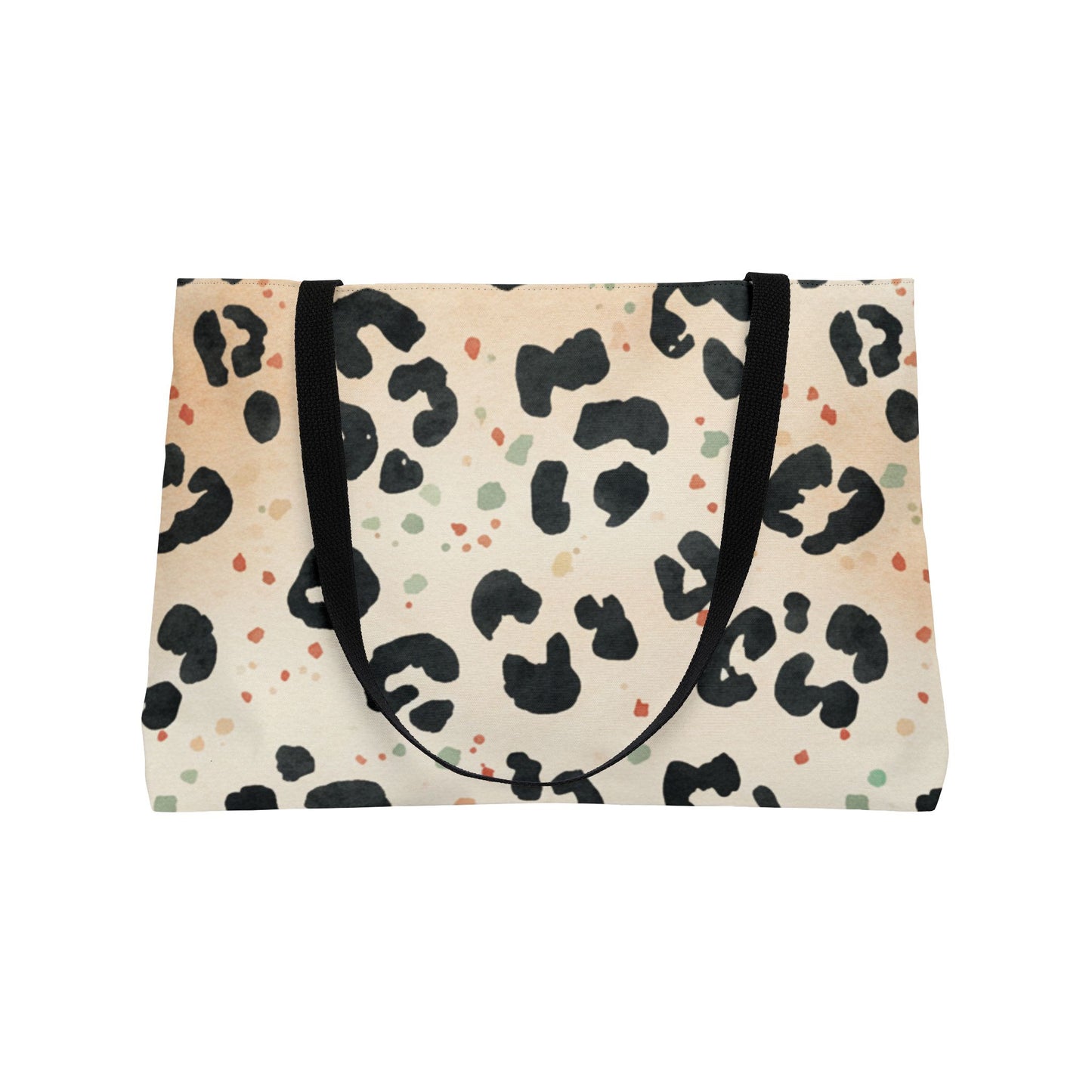 Cheetah-Large Print Weekender Tote Bag for Travel and Everyday Use