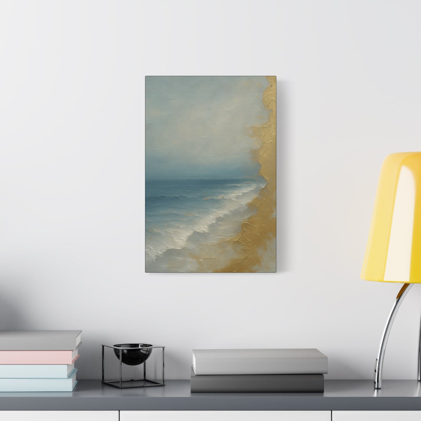 Gold Coast- Coastal Abstract Collection-Fine Art Canvas Print