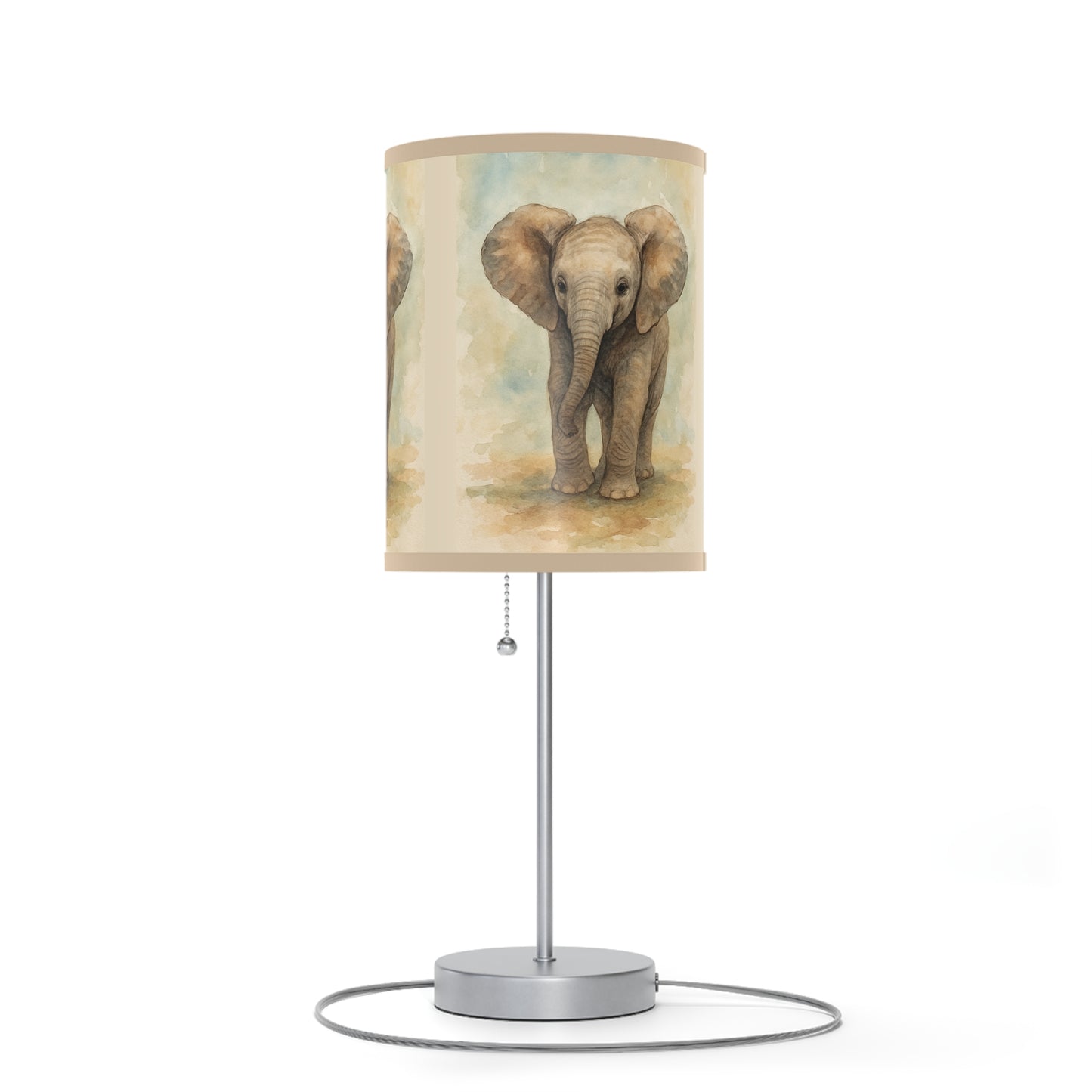 Baby Elephant-Lamp Stand - Baby SafariCollection by Katherine Bobeck