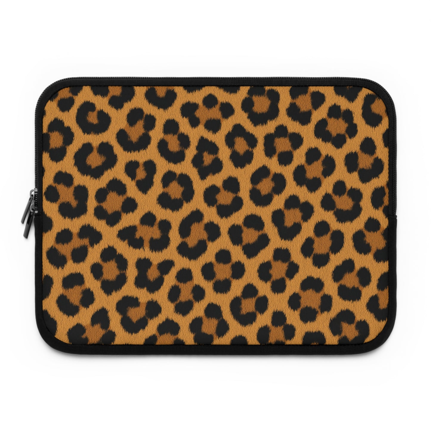 Leopard Print Laptop Sleeve — Stylish Animal Print Protective Case