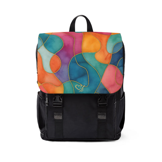 Vicky-2025 Artisan Luxe Collection-  Backpack — Vibrant Patchwork Shoulder Bag