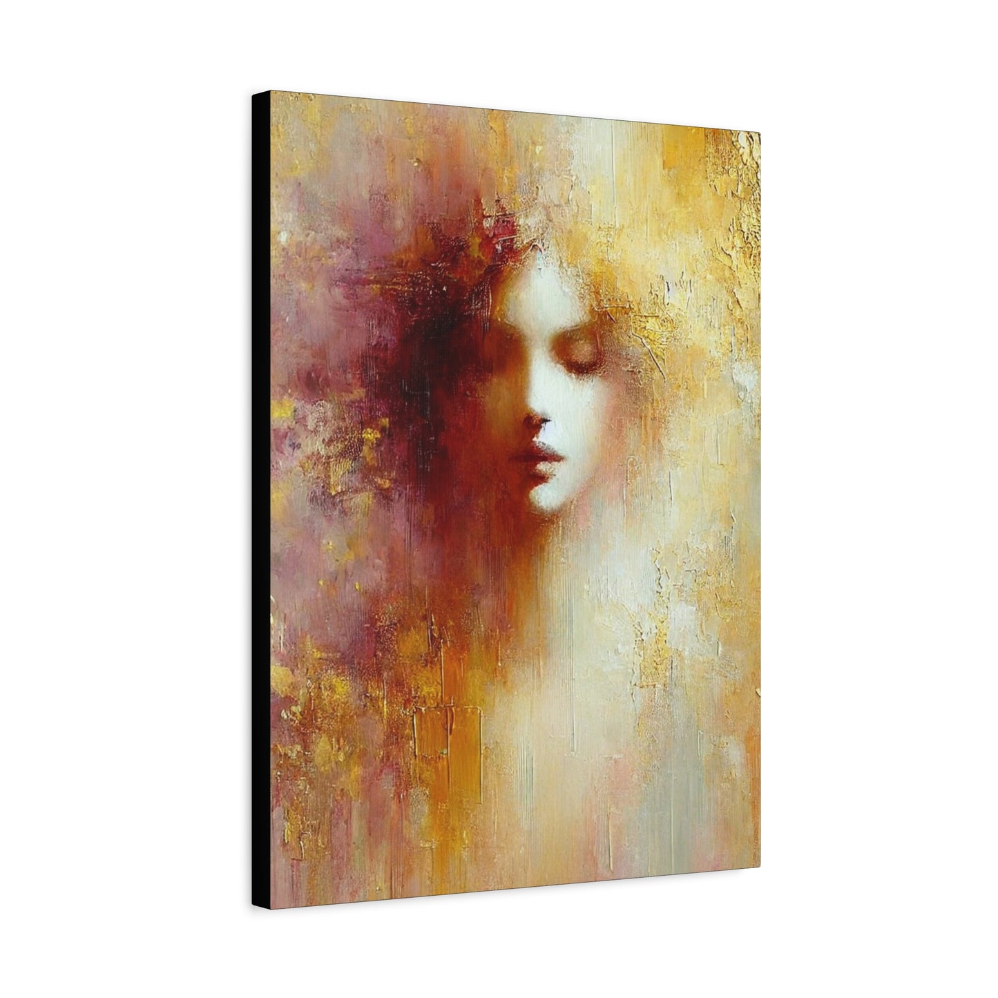 Disolve Into Light-Fine Art Canvas Print - Female Abstract Print by Katherine Bobeck - Calming and Modern Artwork