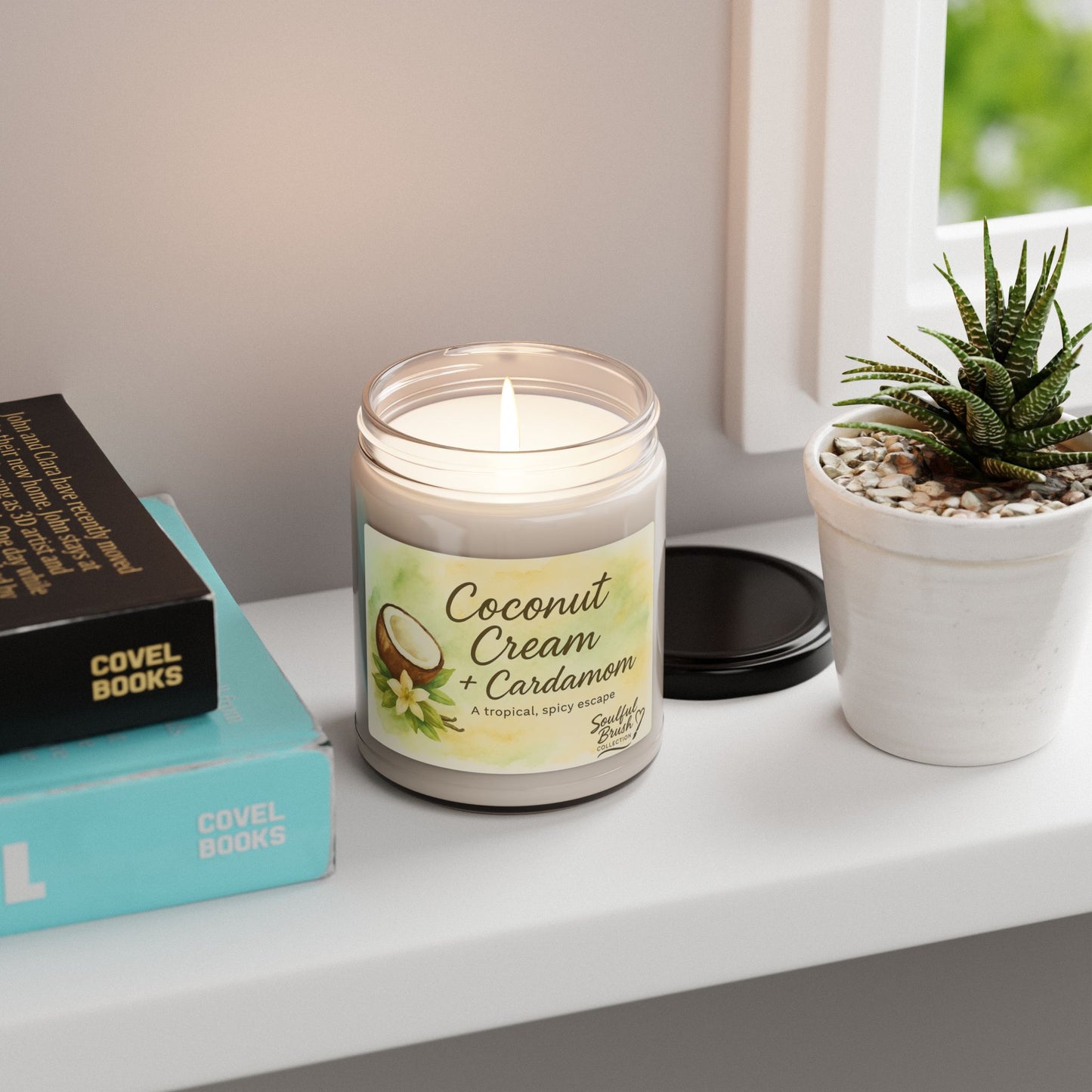 Soulful Collection  9oz Soy Candle —Delightful  Scents to choose from