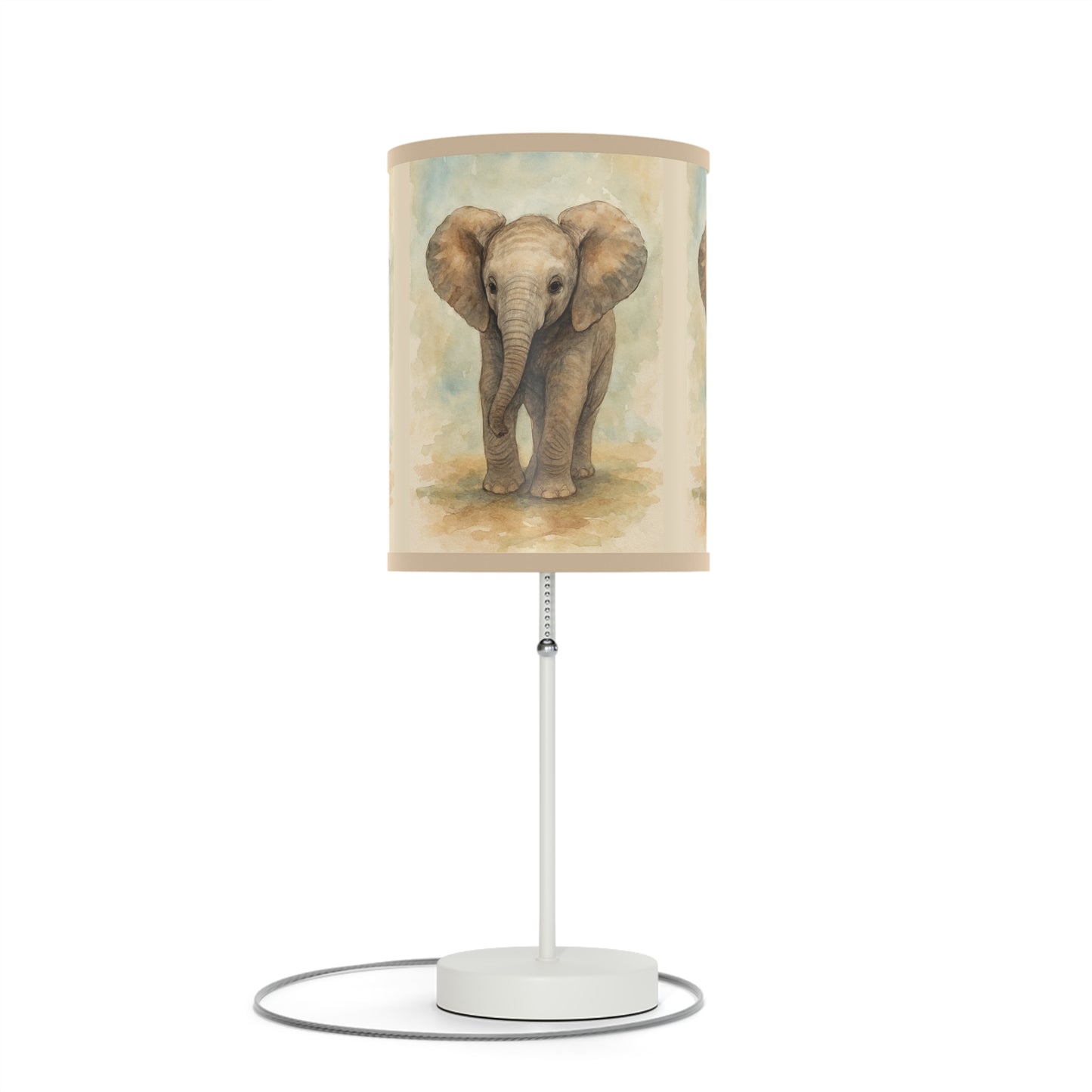 Baby Elephant-Lamp Stand - Baby SafariCollection by Katherine Bobeck