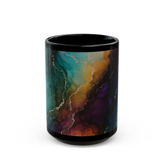 Abstract Collection, Artisan Coffee Mug | Colorful Abstract Design, Unique Gift for Art Lovers, Home Decor, Birthday, Morning Coffee