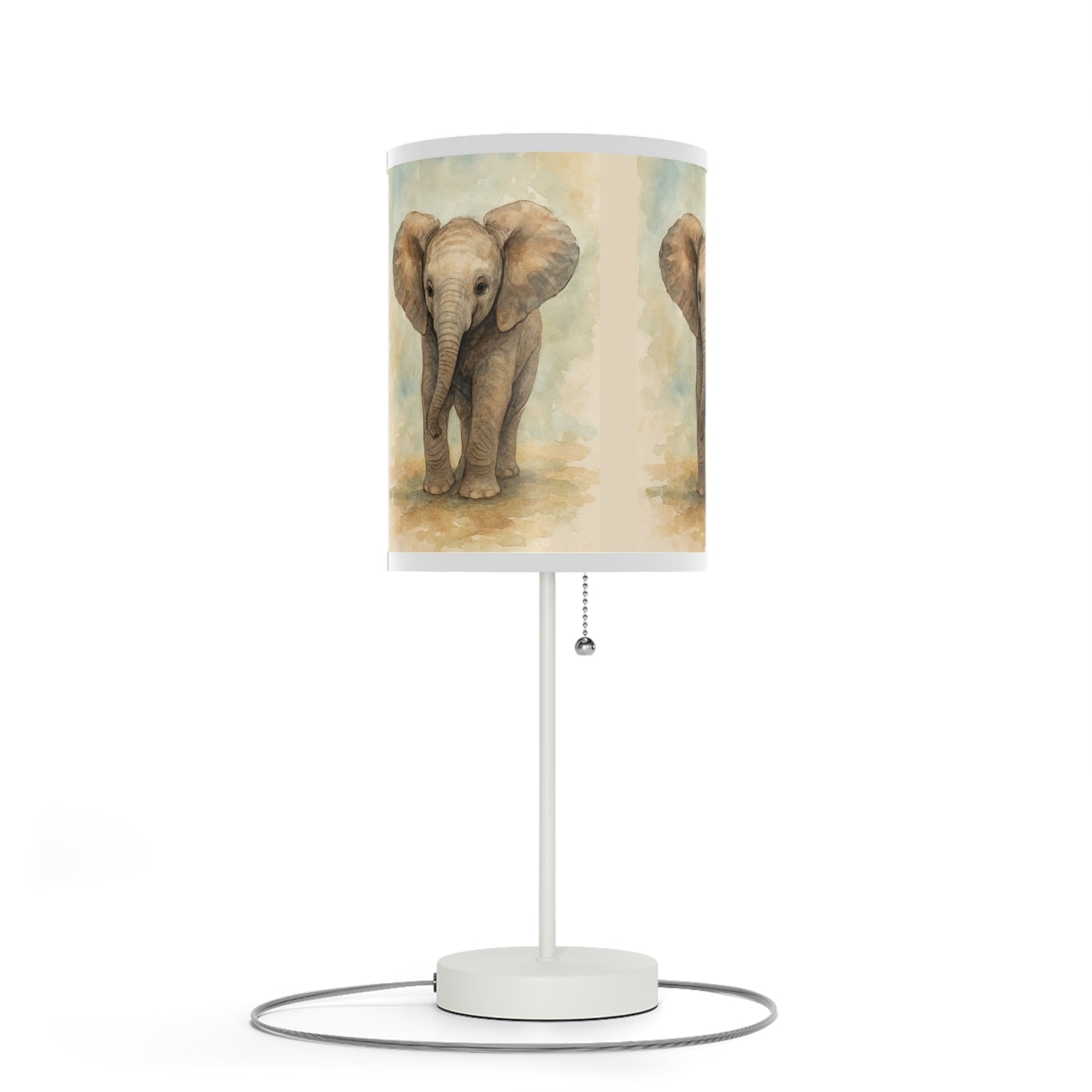 Baby Elephant-Lamp Stand - Baby SafariCollection by Katherine Bobeck