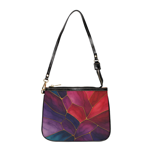 Shelby-2025 Artisan Luxe Collection- Small Shoulder Bag — Colorful Floral Crossbody Purse