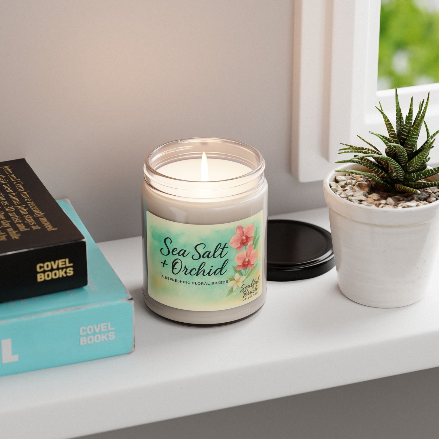 Soulful Collection  9oz Soy Candle —Delightful  Scents to choose from