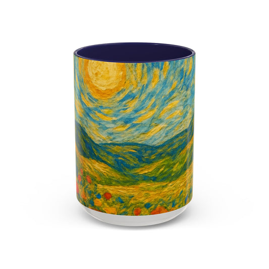 Artistic Collection, Van Gogh Inspired Accent Coffee Mug - Unique Gift for Art Lovers, Stylish Drinkware for Home & Office, Perfect for Birthdays, [...]