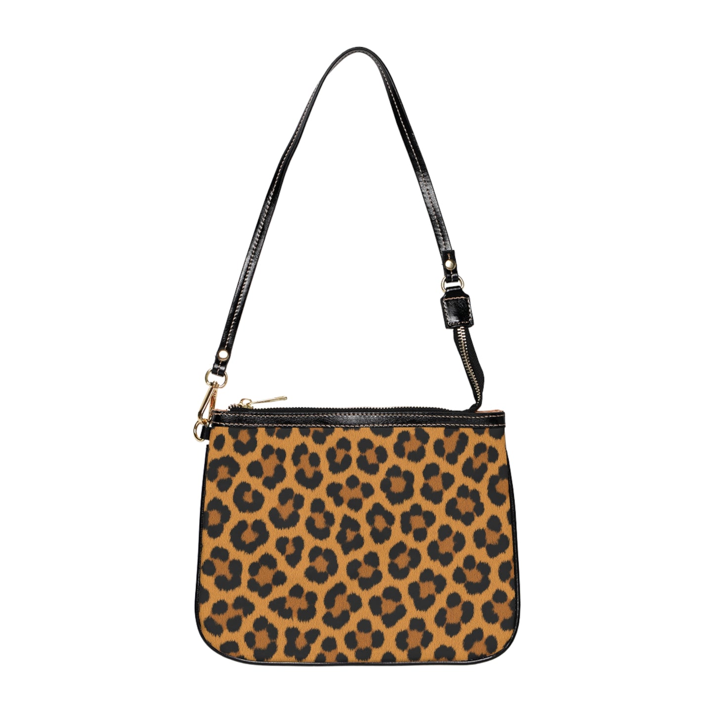 Leopard Print Small Shoulder Bag — Chic Animal Print Crossbody Purse