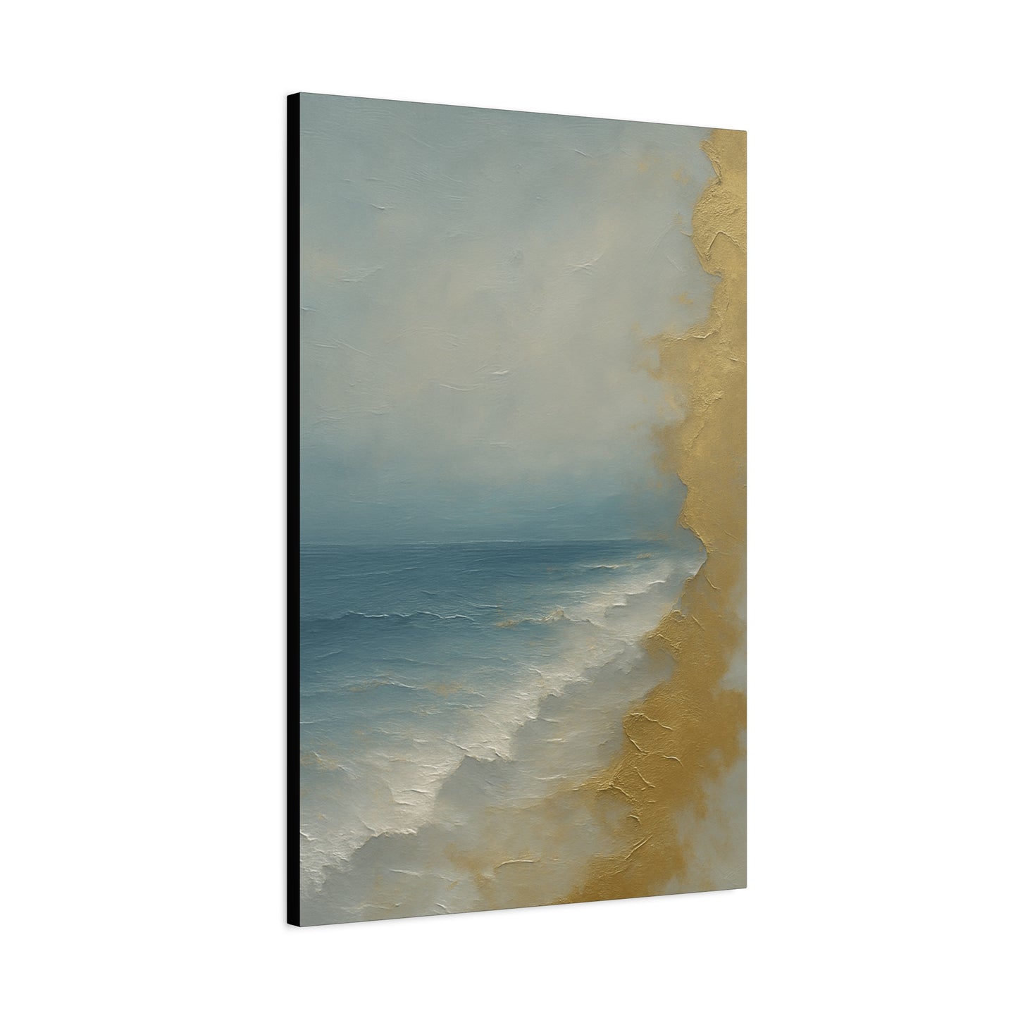 Gold Coast- Coastal Abstract Collection-Fine Art Canvas Print