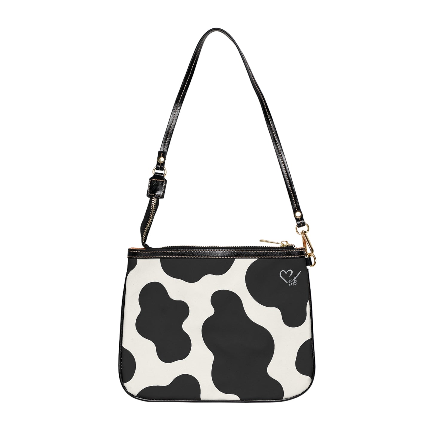 Cow Print Small Shoulder Bag
