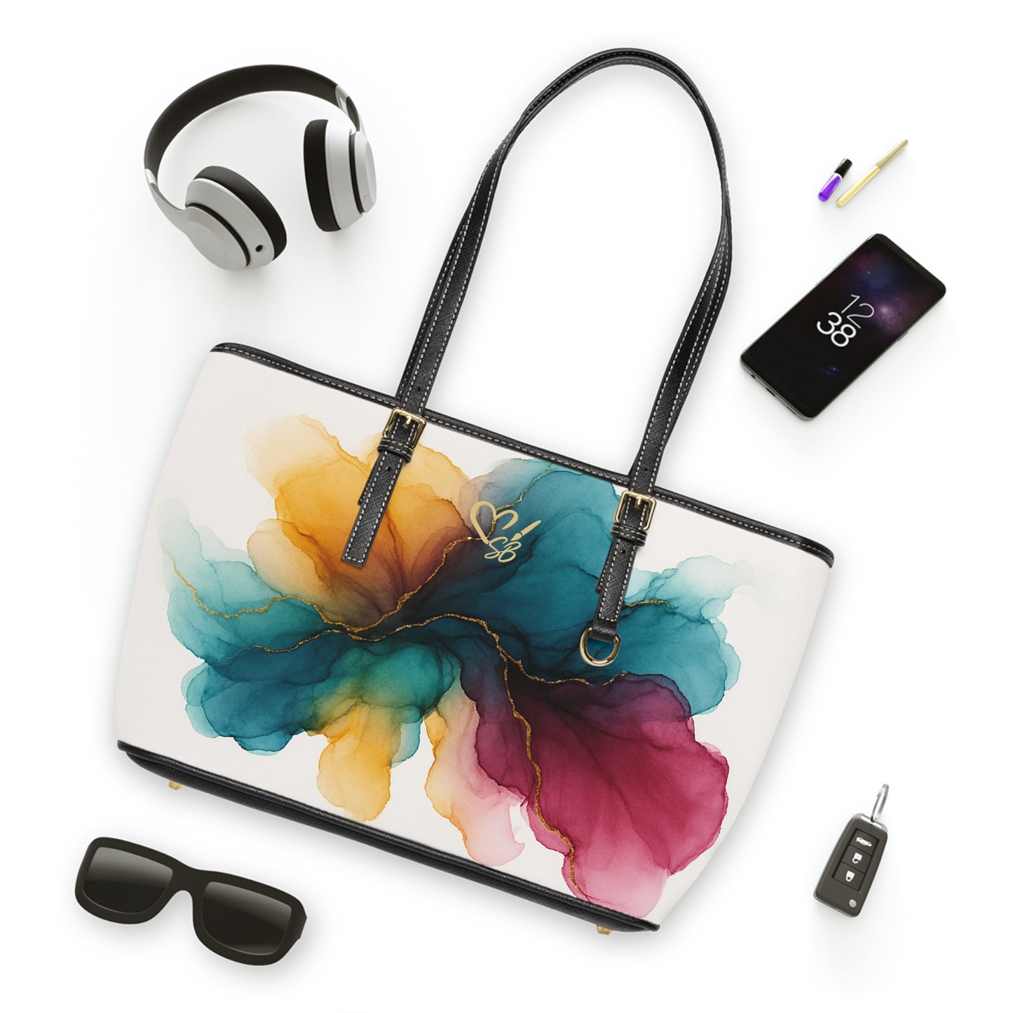 Brittany Rose-2025 Artisan Luxe Collection- PU Leather Shoulder Bag — Wearable Art