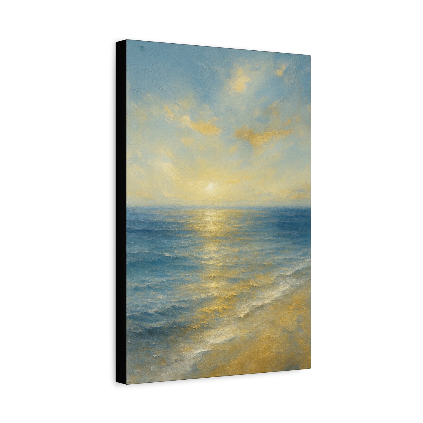 Gold Coast Sunset- Coastal Abstract Collection-Fine Art Canvas Print