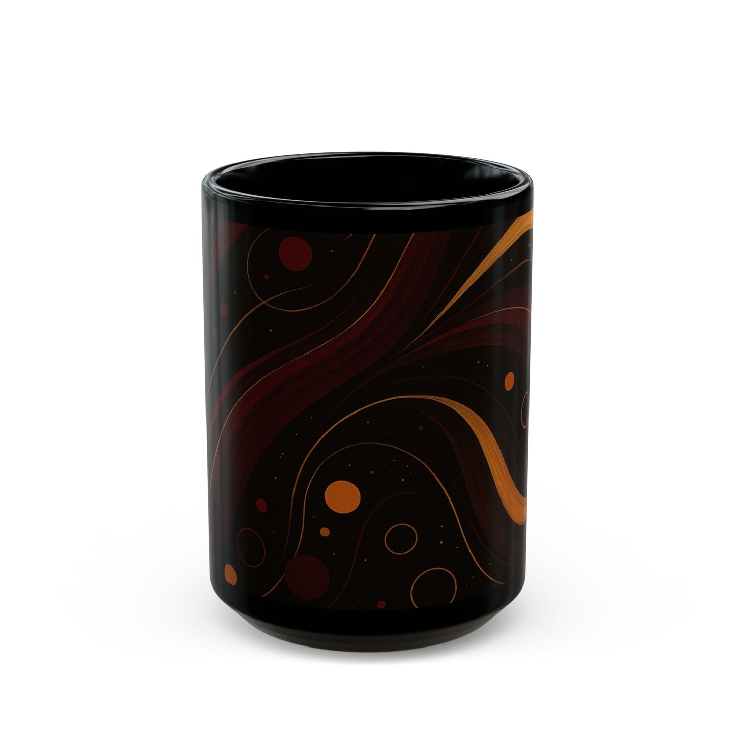 Copper Veil 3-Soulful Collection- Black Mug (11oz, 15oz)