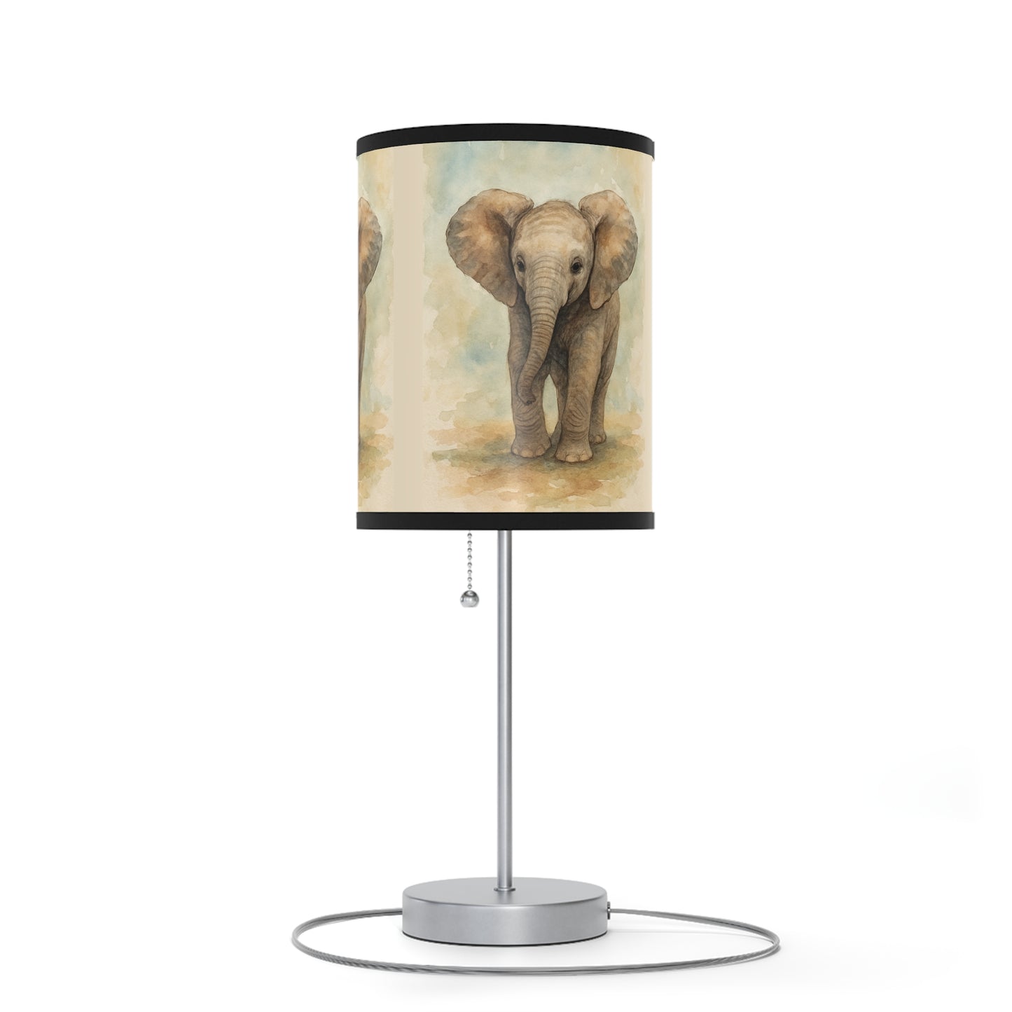 Baby Elephant-Lamp Stand - Baby SafariCollection by Katherine Bobeck