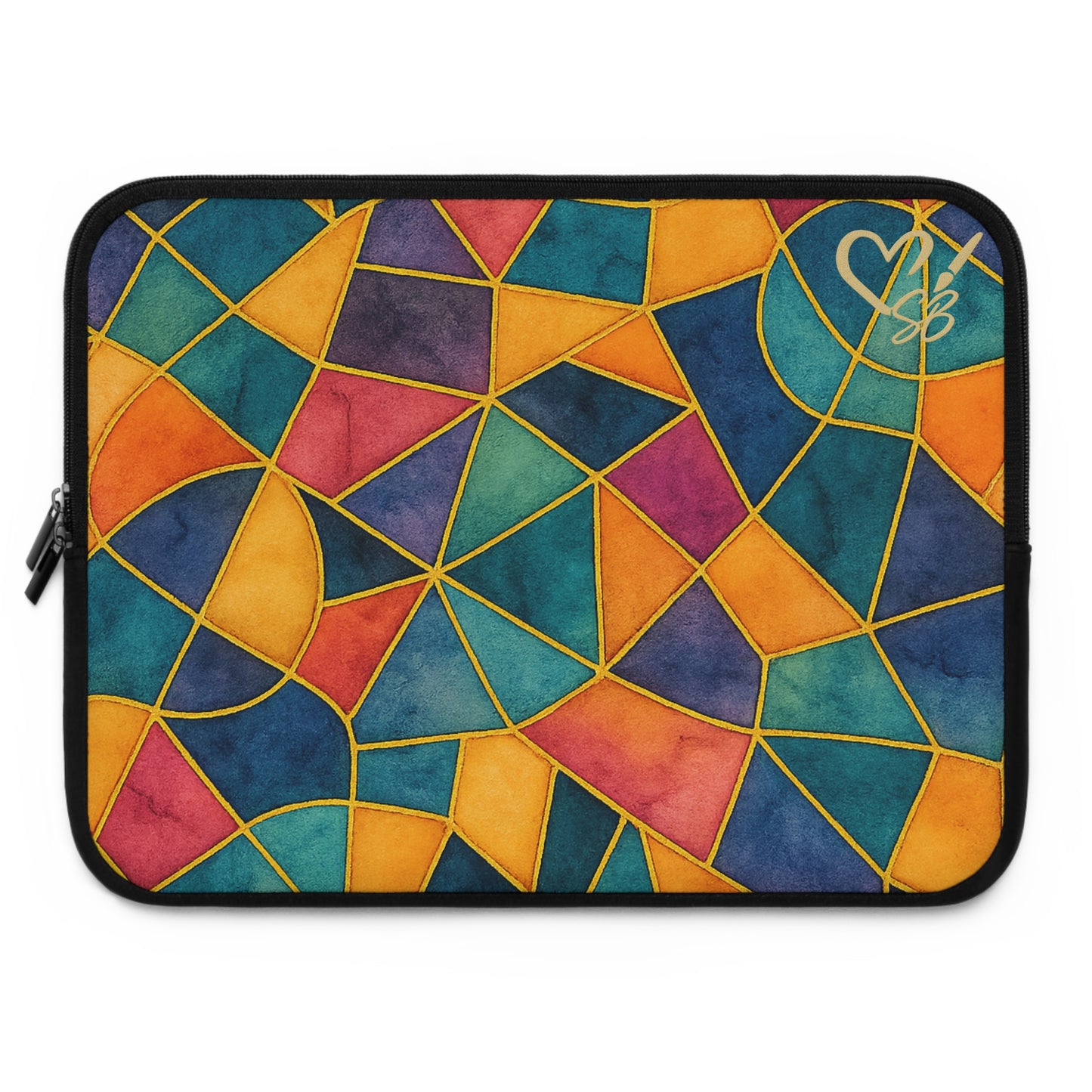 Mosaic Print -2025 Artisain Collection-Laptop Sleeve — Stylish Animal Print Protective Case