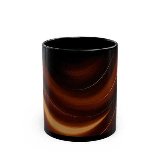 Copper Veil 2-Soulful Collection- Black Mug — 11oz & 15oz