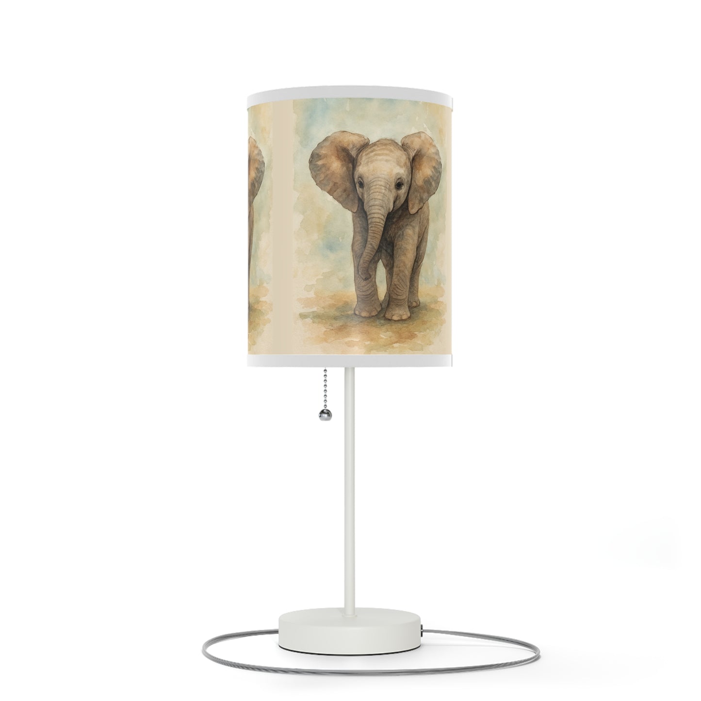 Baby Elephant-Lamp Stand - Baby SafariCollection by Katherine Bobeck