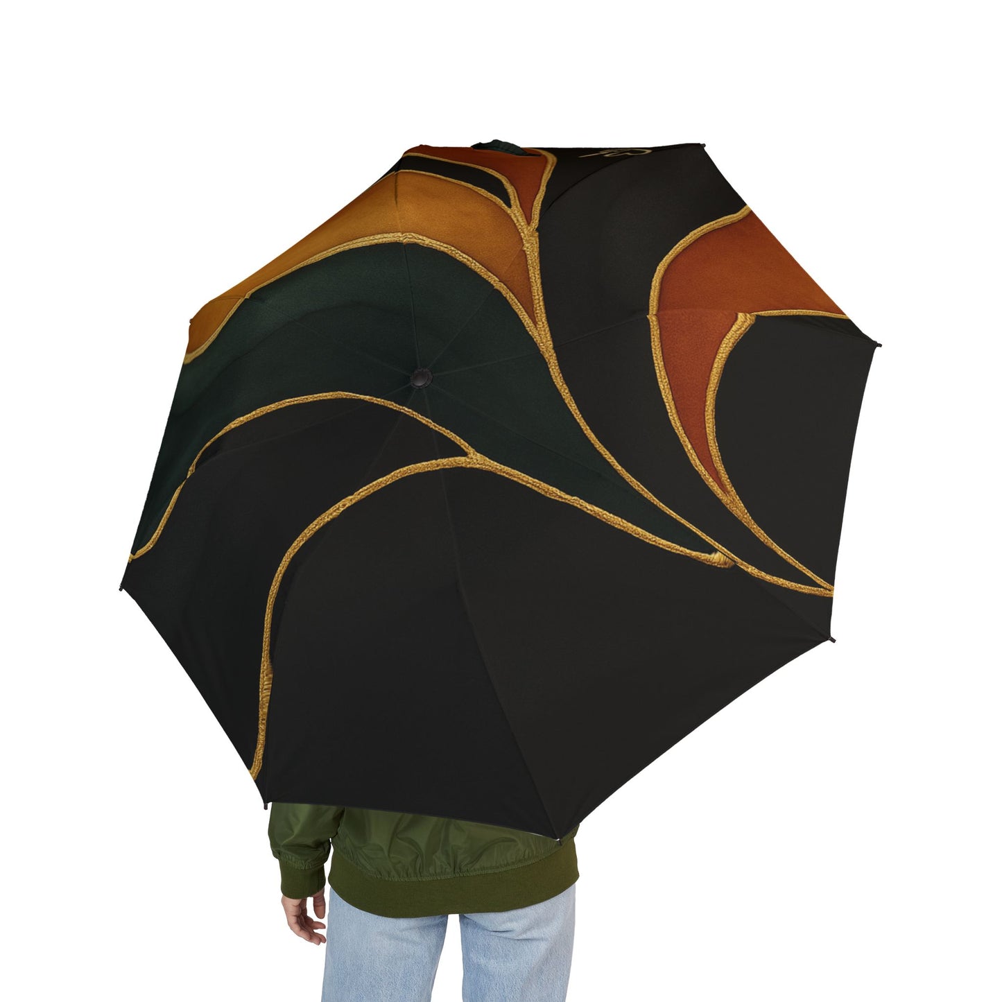 Vivian-2025 Artisan Luxe Collection-Foldable Umbrella —  Semi-Automatic Travel Umbrella