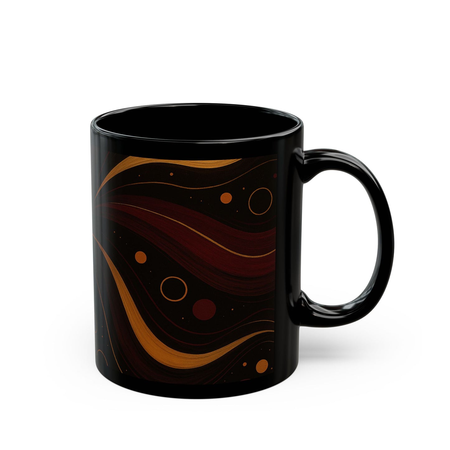Copper Veil 3-Soulful Collection- Black Mug (11oz, 15oz)