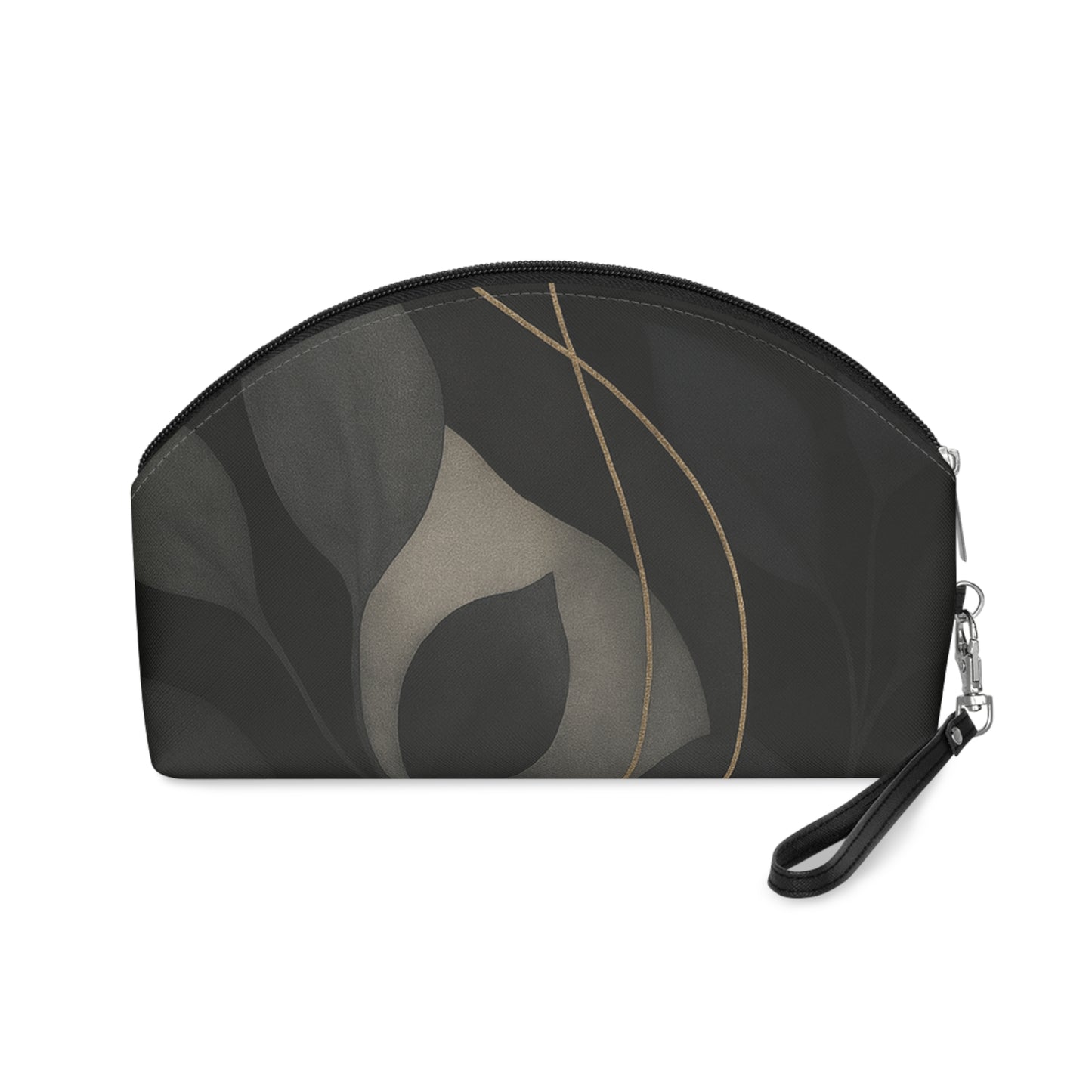 Shirley-2025 Artisan Luxe Collection-Makeup Bag — Minimal Floral Wristlet