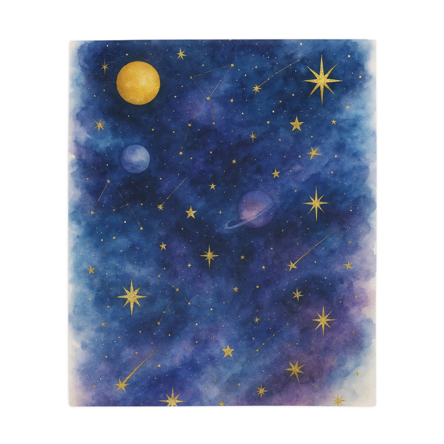 Cosmic Baby-Celestial Dreams Nursery Design by Artist Katherine Bobeck, Soft and Cozy
