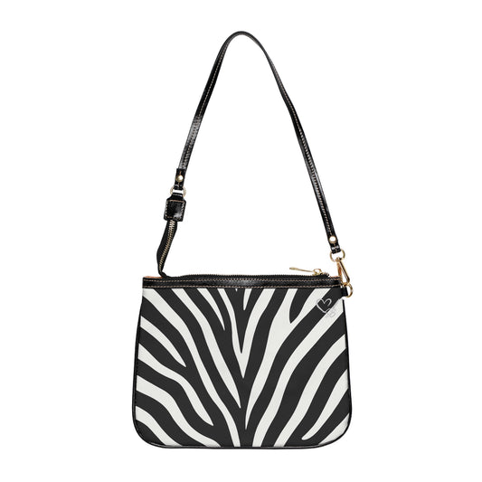 Zebra Print Small Shoulder Bag