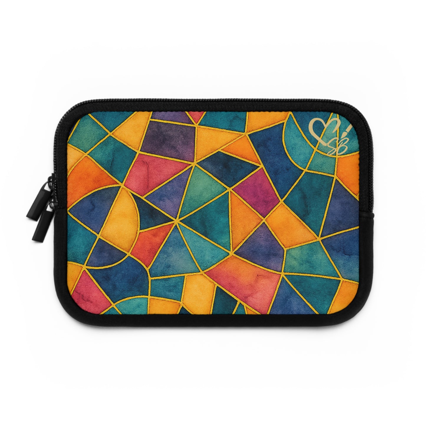 Mosaic Print -2025 Artisain Collection-Laptop Sleeve — Stylish Animal Print Protective Case