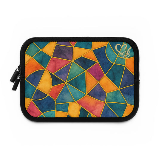 Mosaic Print -2025 Artisain Collection-Laptop Sleeve — Stylish Animal Print Protective Case