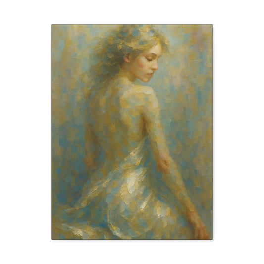 Morning Dew-Muse Collection -Fine Art Canvas Print