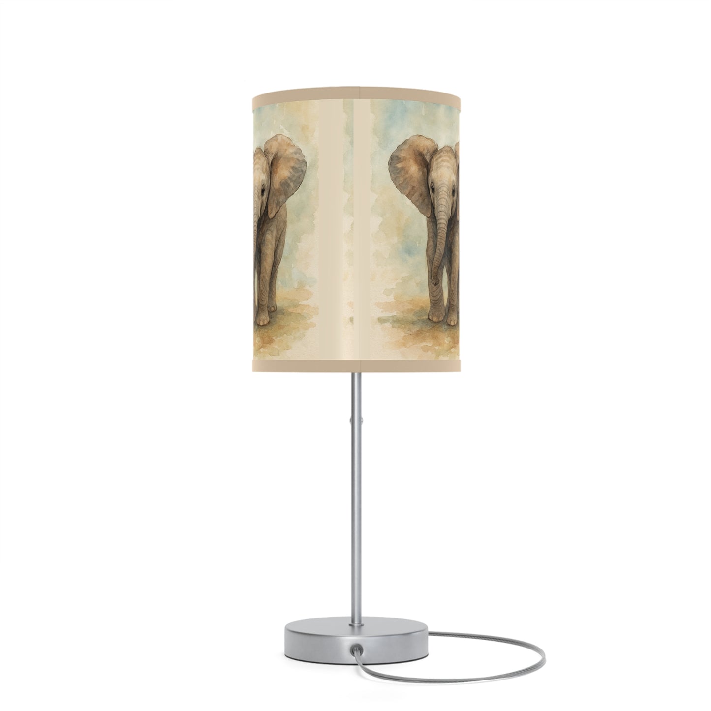 Baby Elephant-Lamp Stand - Baby SafariCollection by Katherine Bobeck