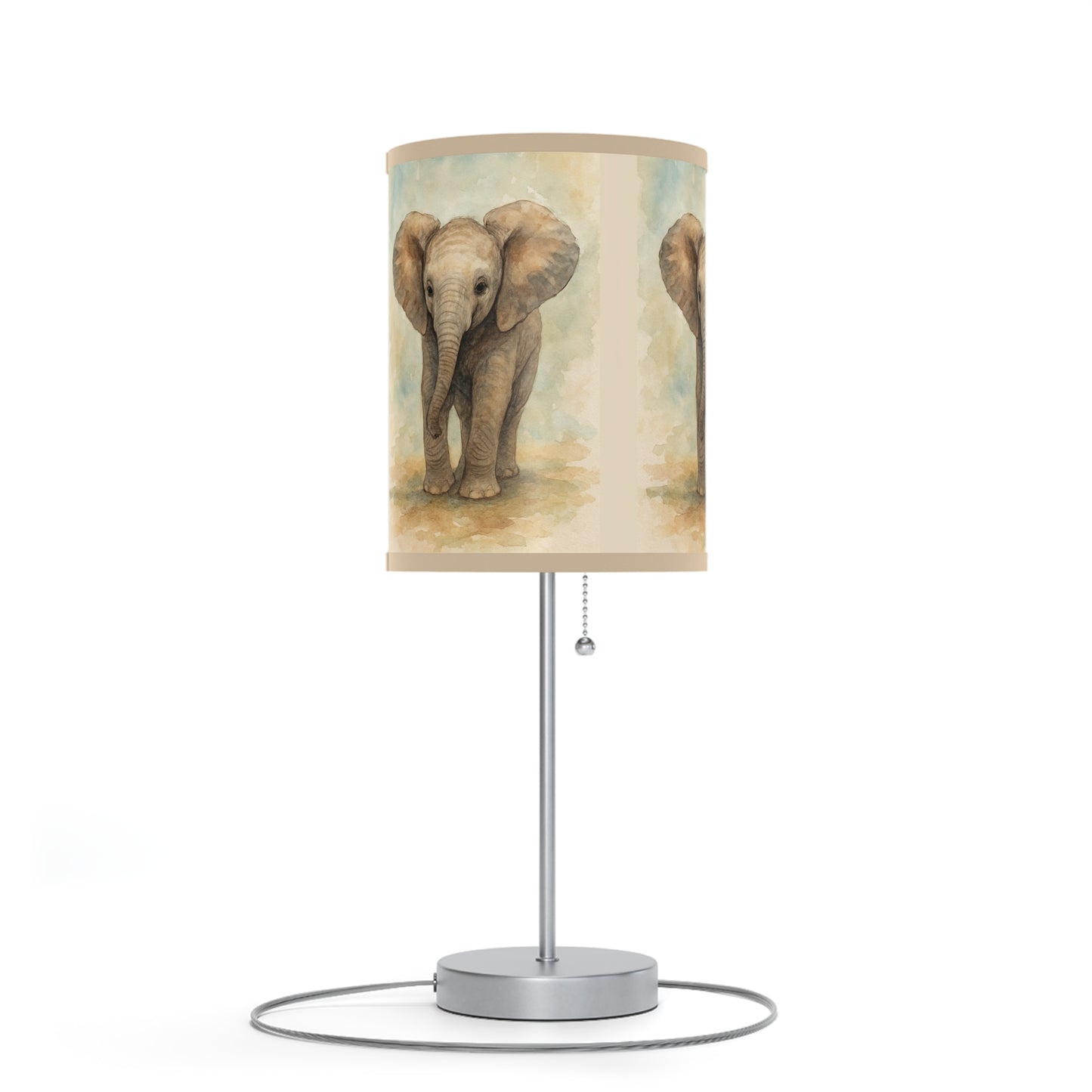 Baby Elephant-Lamp Stand - Baby SafariCollection by Katherine Bobeck