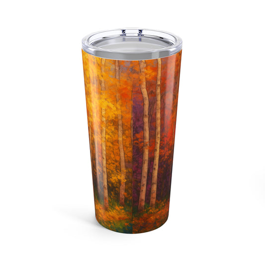 Autumn Forest Ceramic Mug - Cozy Coffee Cup for Nature Lovers