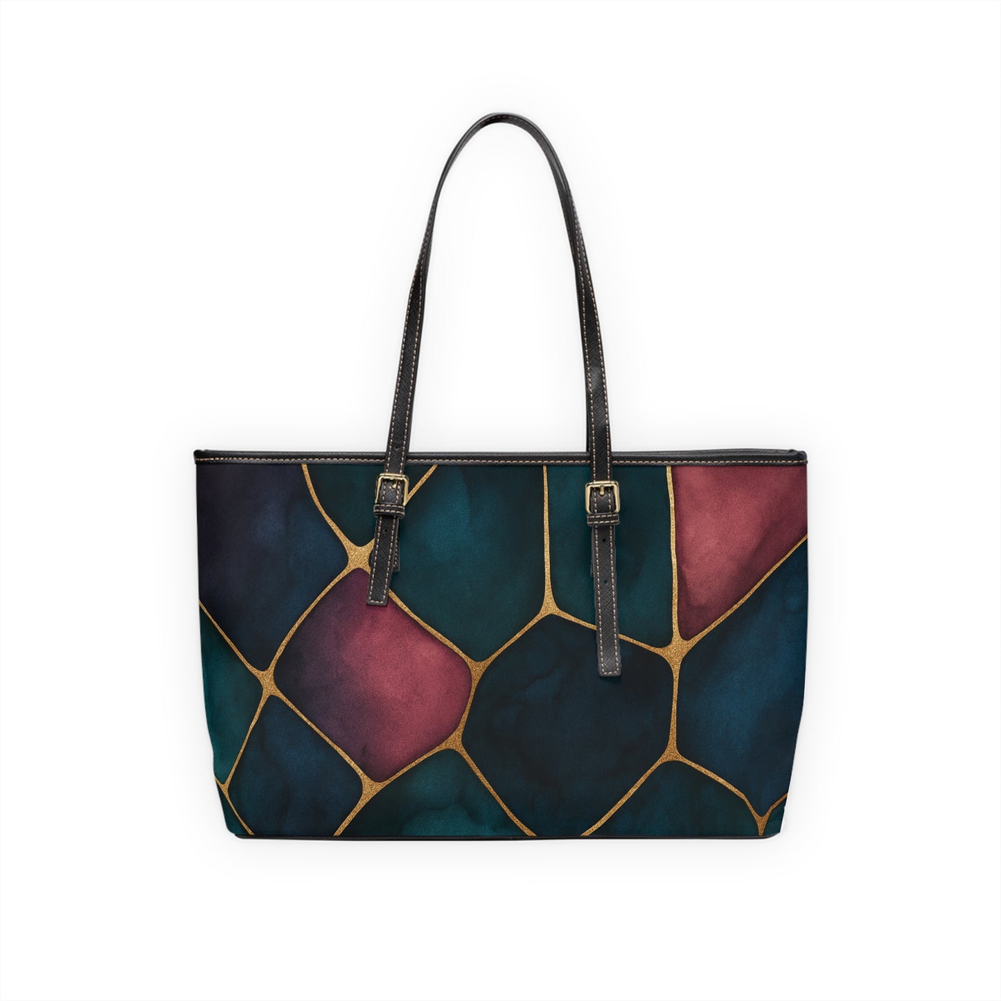 Jada-Floral-2025 Artisan Luxe Collection- PU Leather Shoulder Bag — Wearable Art